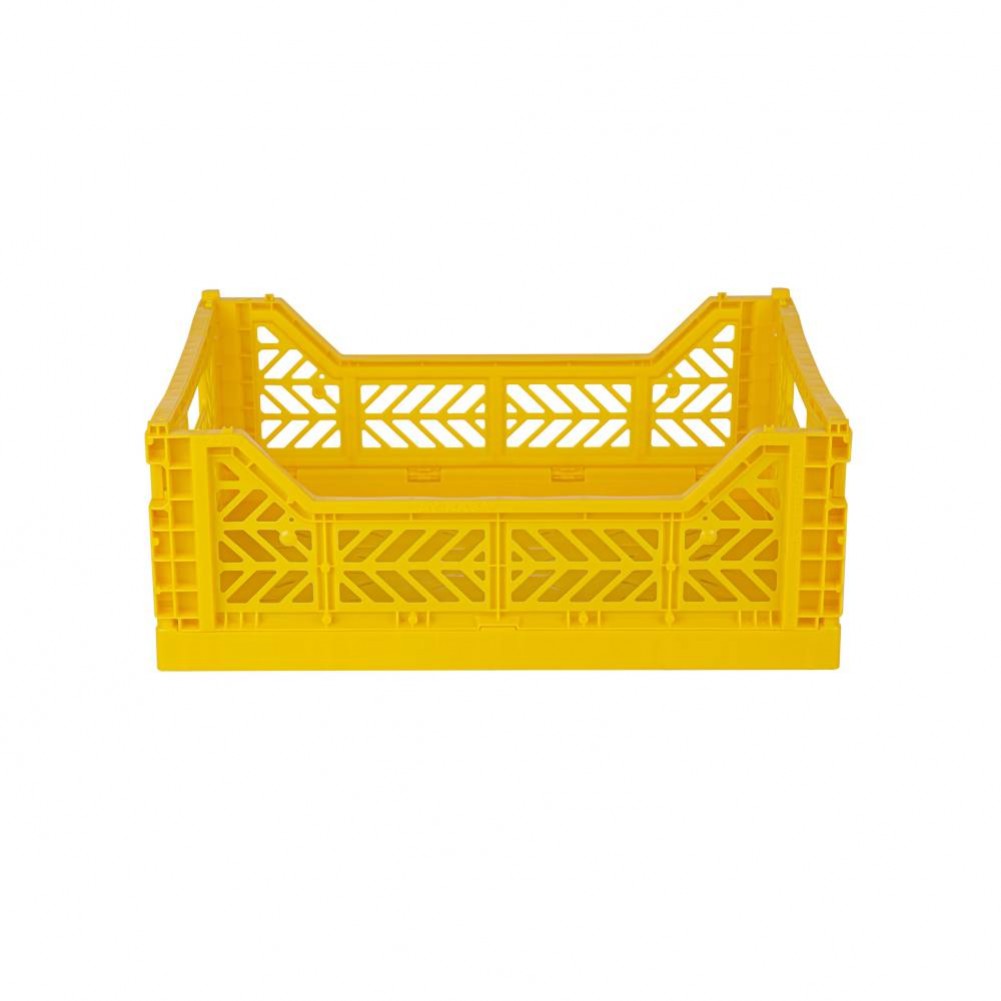 Colorful Foldable Storage Medium Crates