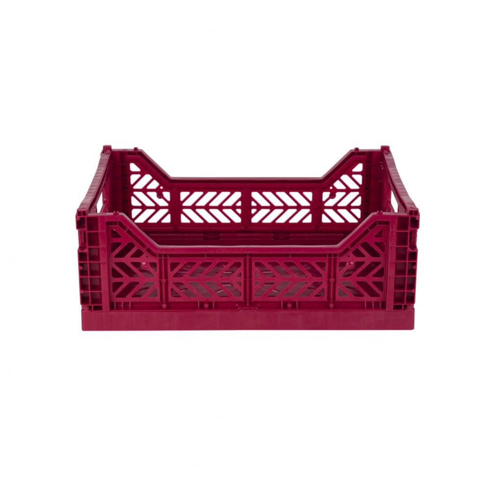 Colorful Foldable Storage Medium Crates