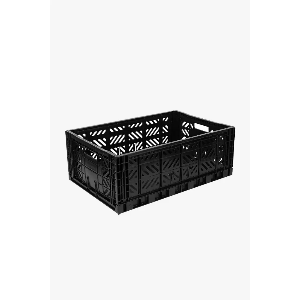 Foldable Storage Bins Plastic Crate For Storage Collapsible Crate